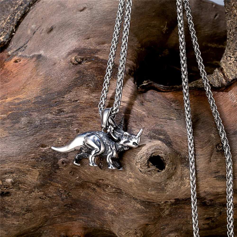 PENDRA Dinosaur Norse Necklace