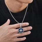 PENDRA Stone Star Pendant Necklace