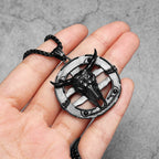Argail Bull Cowboy Men Necklaces Stainless Steel Pendant Chain Women Punk Fashion Jewelry New In Accessories Gifts Wholesale