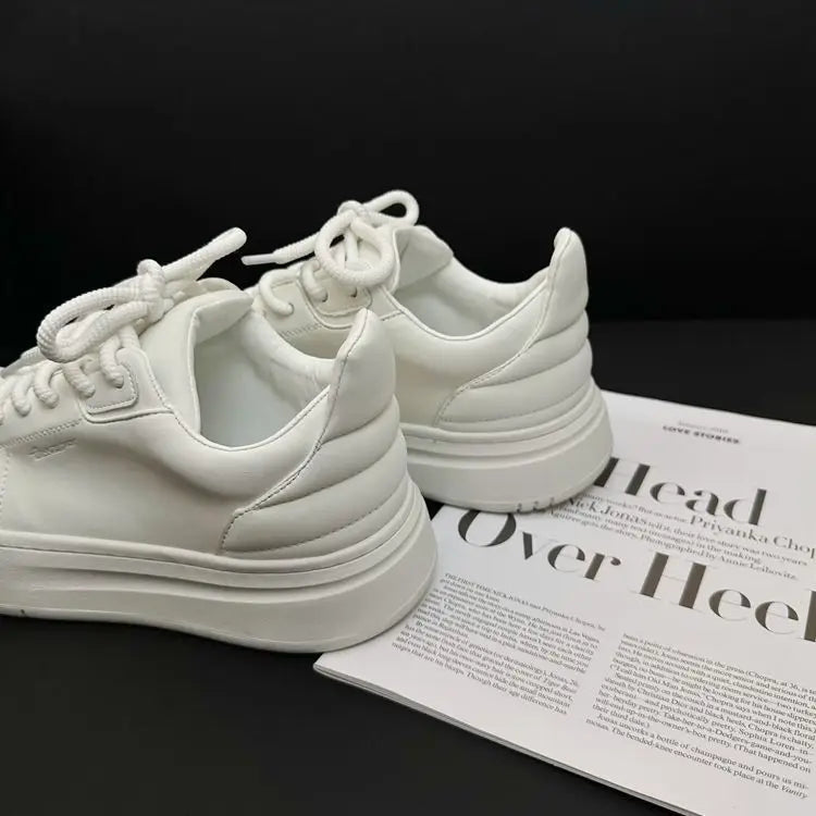 PENDRA Leather Derby Big Shoes