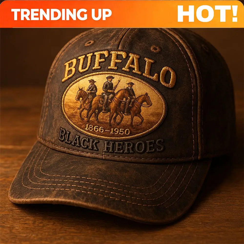 PENDRA Leather Distressed Baseball Cap