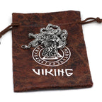 PENDRA Vikings Norse Leather Necklace
