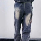 PENDRA Willow Rivet Diamond Pocket Jeans