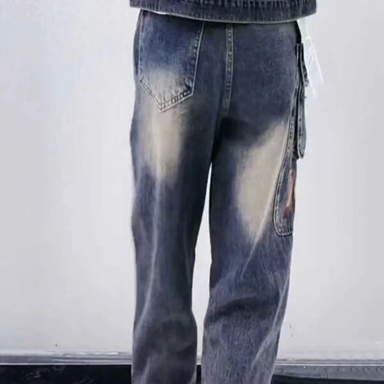 PENDRA Willow Rivet Diamond Pocket Jeans