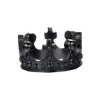 PENDRA Royal Crown Rock Steel Ring