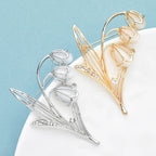 PENDRA Lilyvale Opal Lily of the Valley Brooch