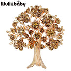 PENDRA Arboris Crystal Tree Brooch