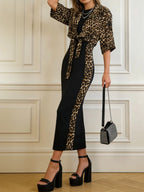 PENDRA Leopard Long Sleeved Belt