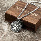 PENDRA Bear Claw Rune Necklace
