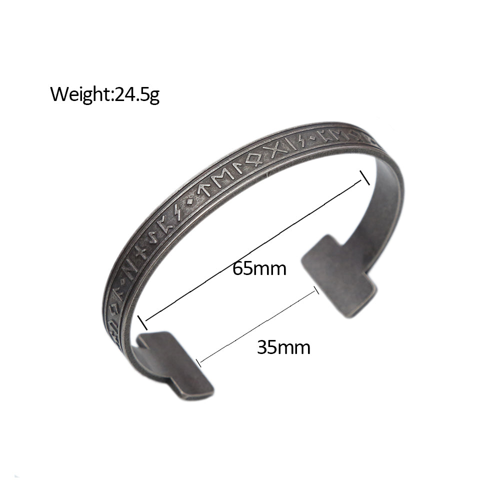 PENDRA Runeband Vintage Viking Rune Bracelet