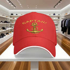 PENDRA Adjustable Captain Print Hat