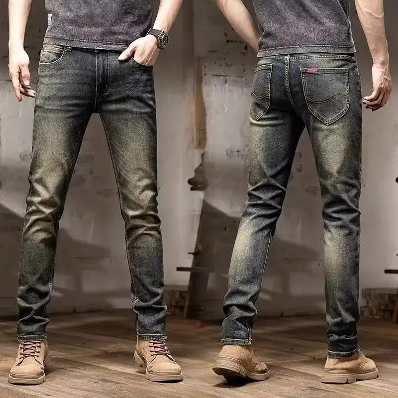 PENDRA Washed Straight Nostalgic Pants
