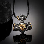PENDRA Rune Norse Vegvisir Necklace
