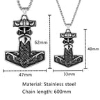 PENDRA Rune Vikings Necklace