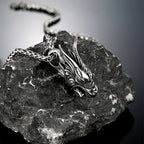 PENDRA Dragon Norse Steel Necklace