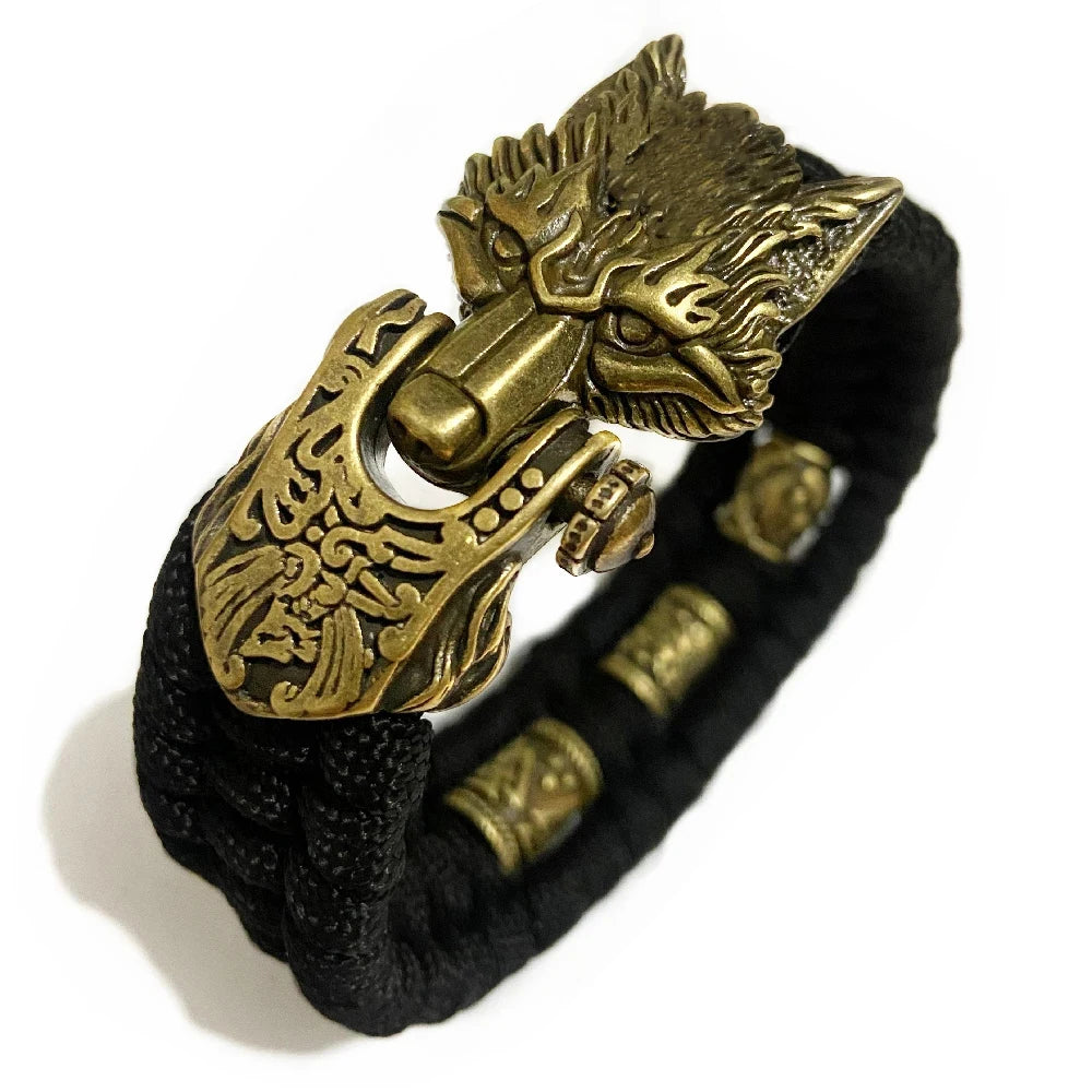 PENDRA Wolf Vintage Punk Bracelet