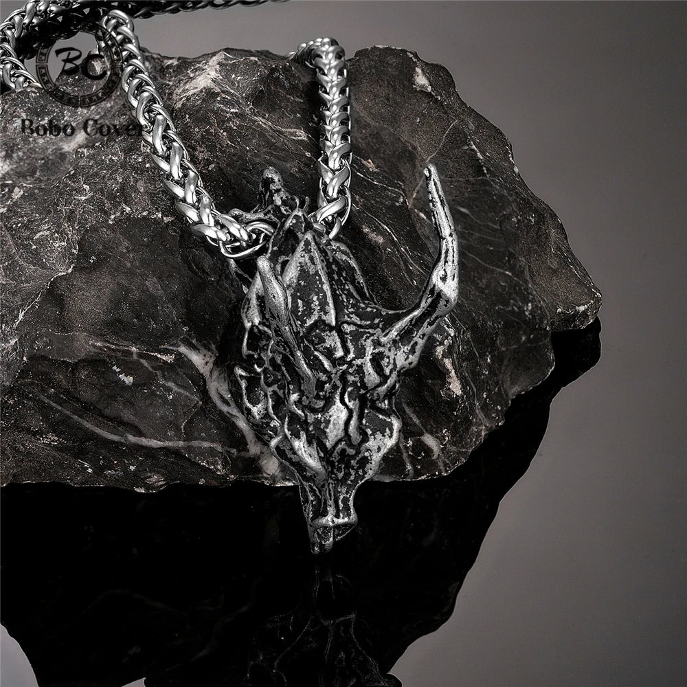 PENDRA Dragon Silver Necklace
