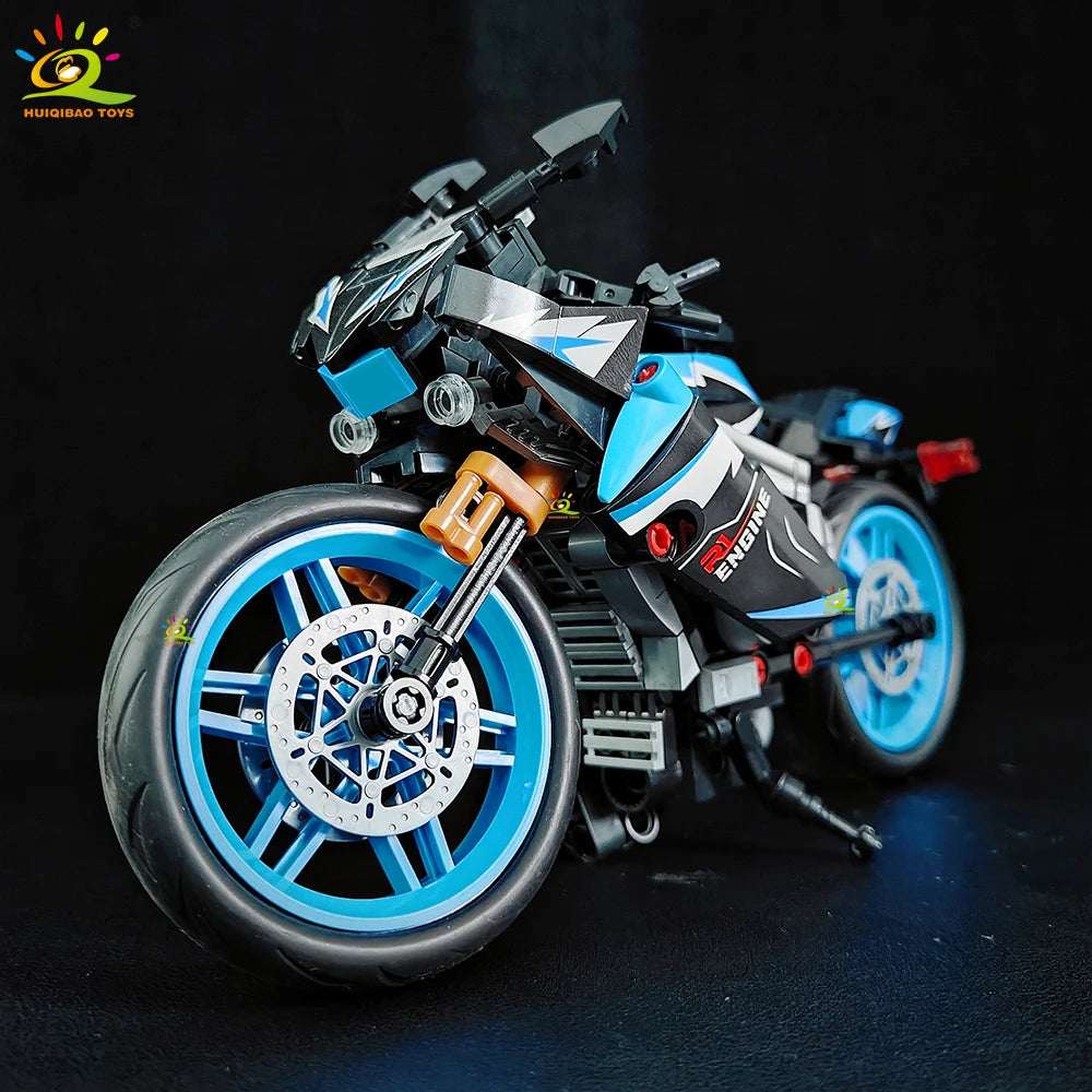 PENDRA Motorbike Moto Racer Building Set