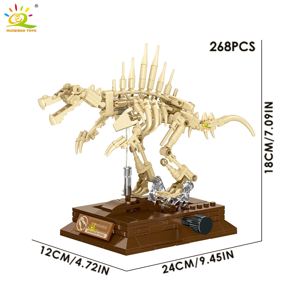 PENDRA Dinosaur Skeleton Fossil Building Set