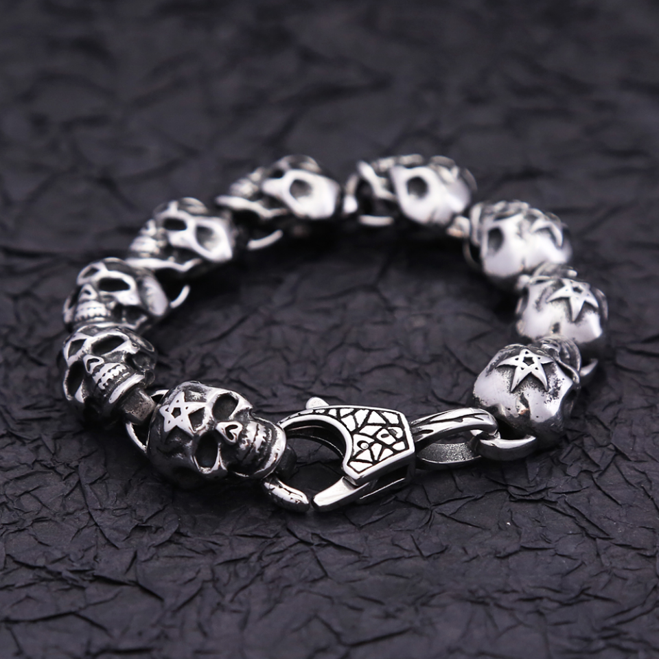 PENDRA Leopardcrest Stainless Steel Animal Bracelet