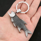 PENDRA Fishkey Stainless Steel Fish Keychain
