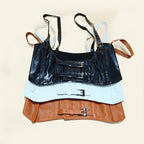 PENDRA Bellaarae Leather Punk Wide Corset Belt