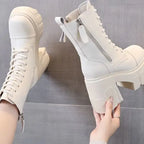 PENDRA Ultra Thick Soled Boots
