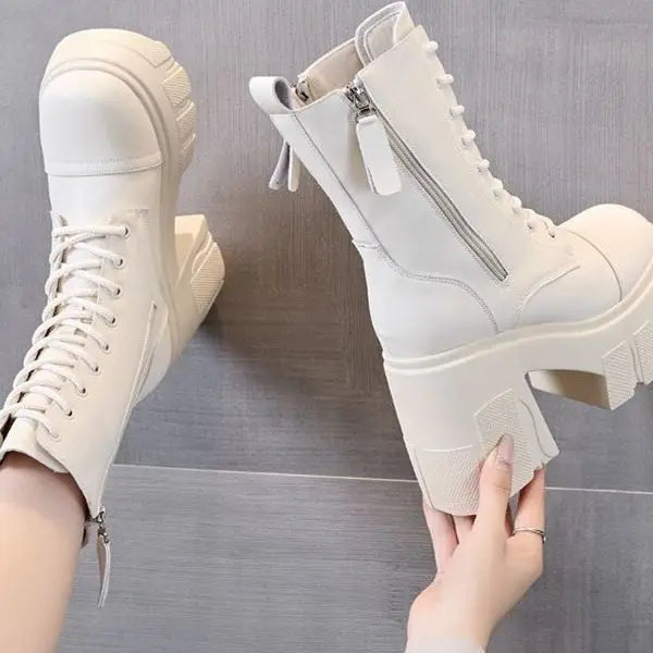 PENDRA Ultra Thick Soled Boots