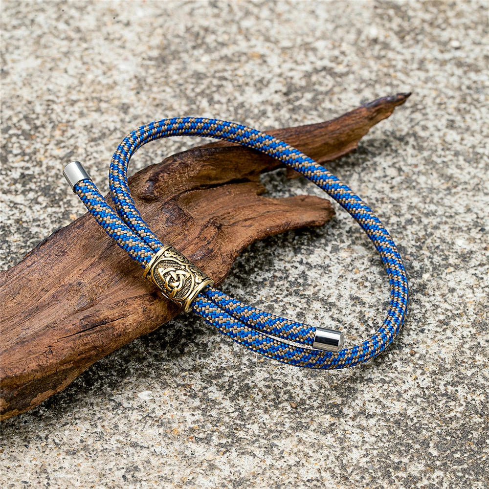PENDRA Rune Adjustable Steel Bracelet