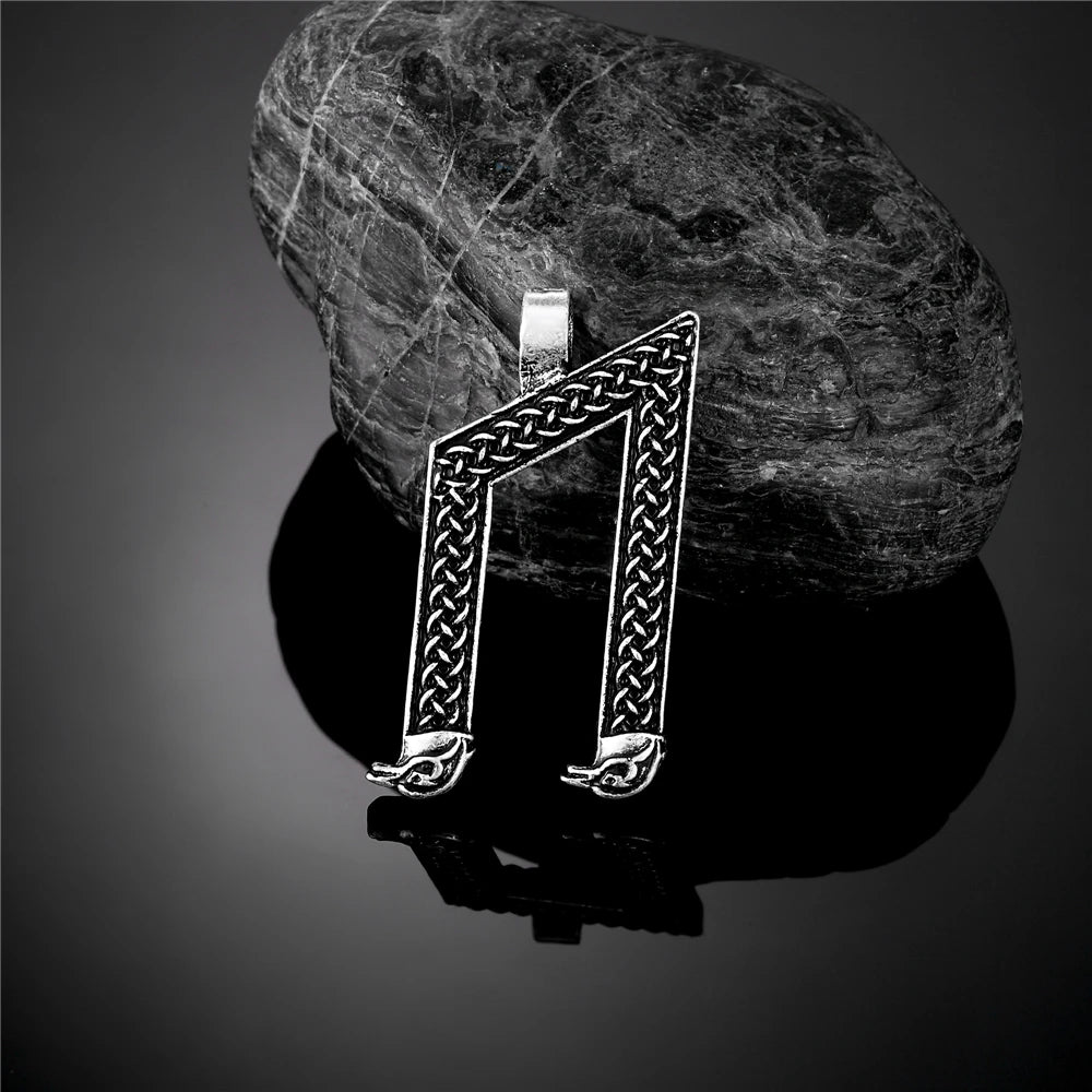 PENDRA Leather Norse Necklace