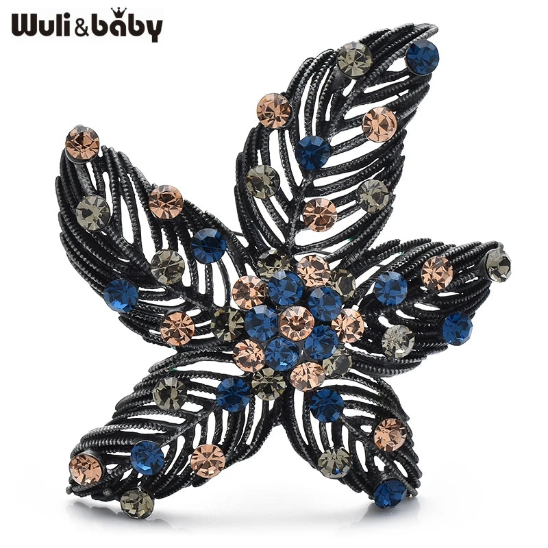 PENDRA Florielle31 Rhinestone Brooch
