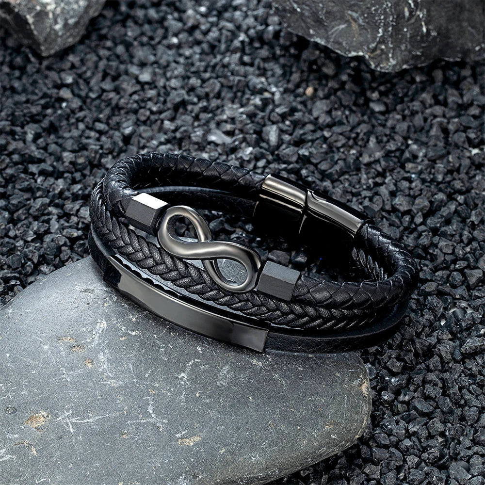 PENDRA Infinity Steel Bracelet