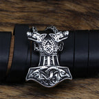 PENDRA Wolf Steel Necklace