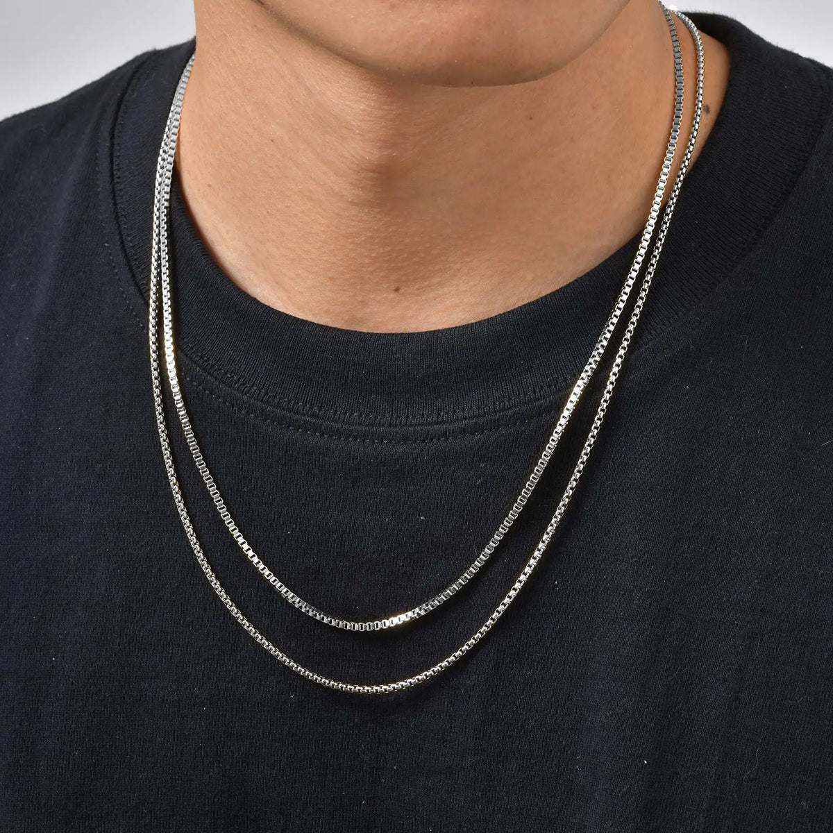 PENDRA Gold Silver Chain Necklace