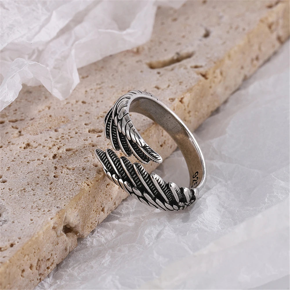 PENDRA Angel Wings Opening Copper Ring