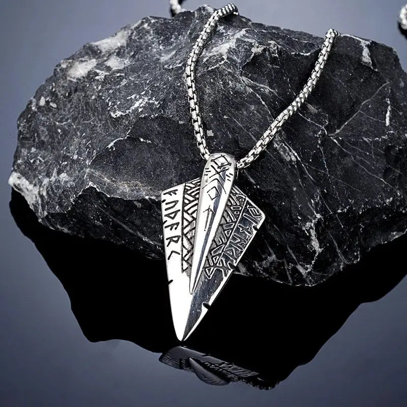 PENDRA Rune Vintage Punk Necklace