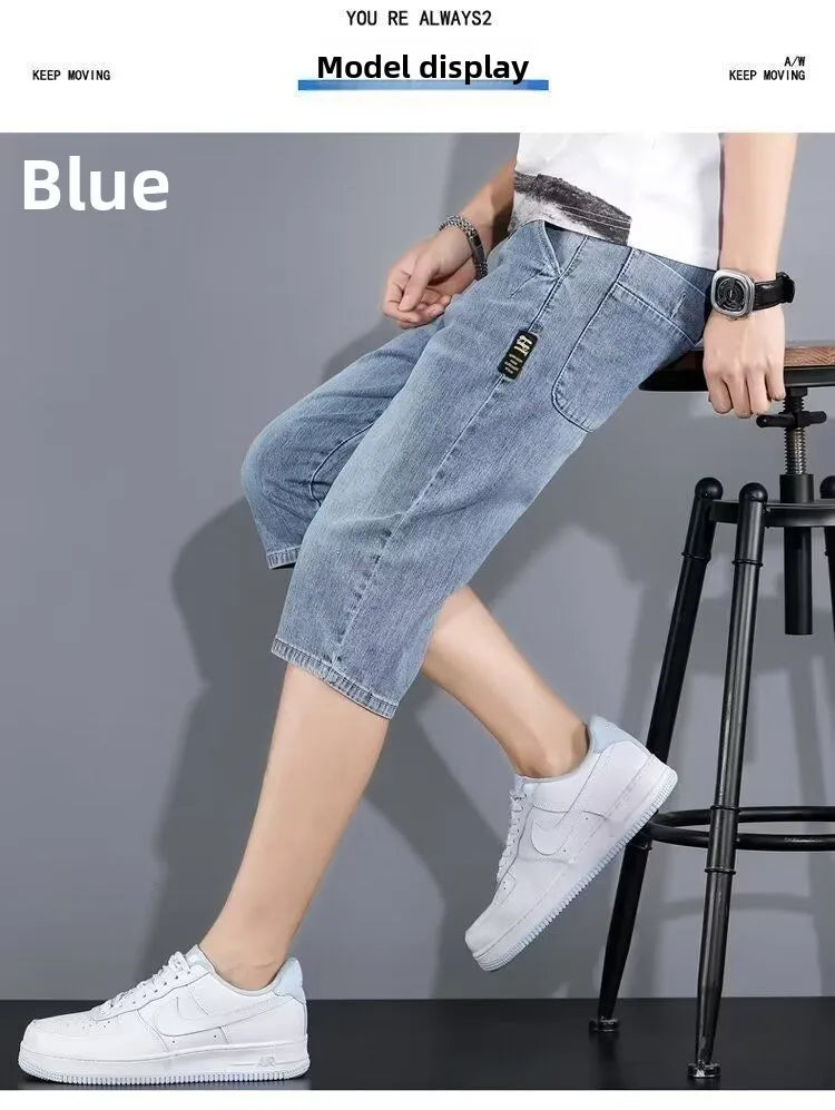 PENDRA Elastic Waist Thin Pants