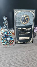 Pink Floyd  Rock Music Inspired Glass Whiskey Decanter Creative Guitar Liquor Bottle Collector Display Gift for Music Fans