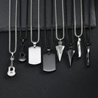 PENDRA Guitar Dog Dog Tag Necklace