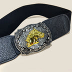 PENDRA Velaia Leather Western Wide Corset Belt