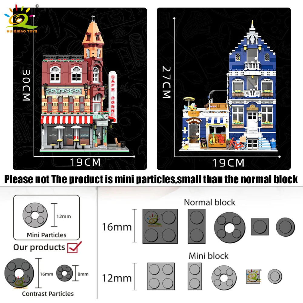PENDRA Corner Coffee Micro Building Set