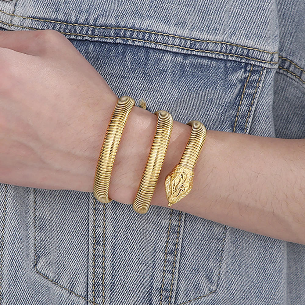 PENDRA Snake Gold Bracelet