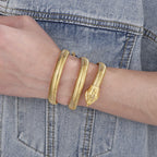 PENDRA Snake Gold Bracelet