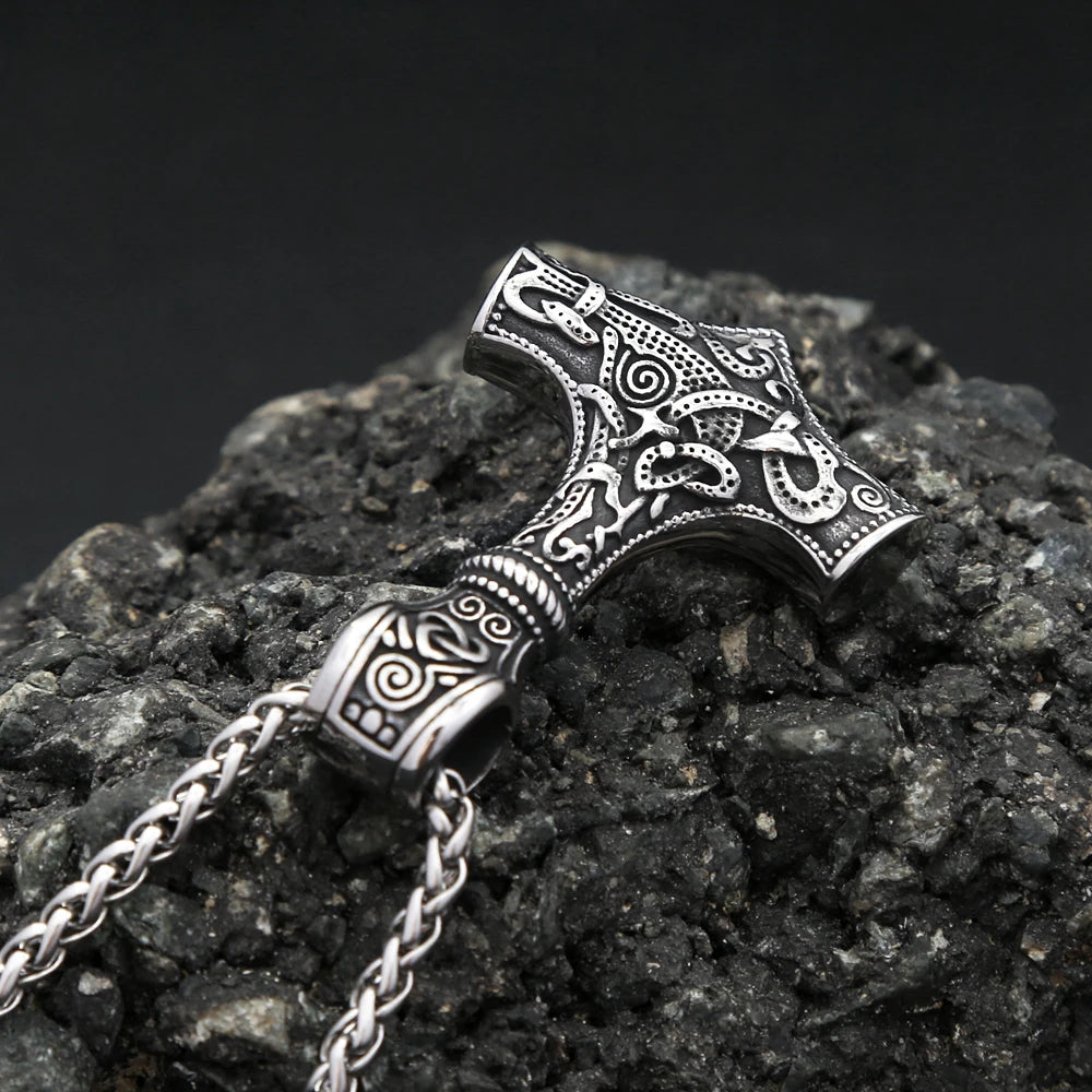 PENDRA Mjolnir Viking Thor Hammer Pendant