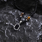 PENDRA Square Beaded Beaded Necklace