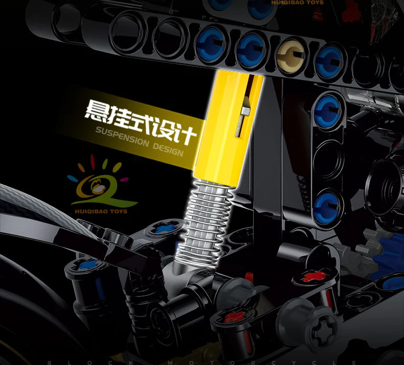 PENDRA High Tech Motorbike Toy Set