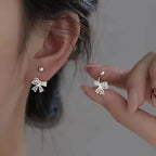 PENDRA Geometry Hoop Sterling Earrings