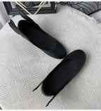 PENDRA Flat Medieval Shallow Shoes