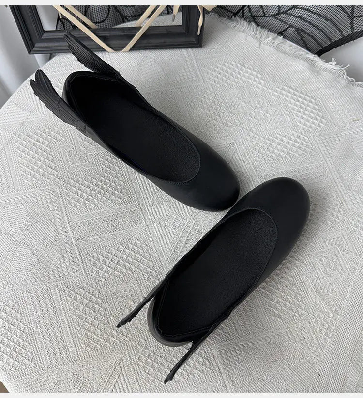PENDRA Flat Medieval Shallow Shoes