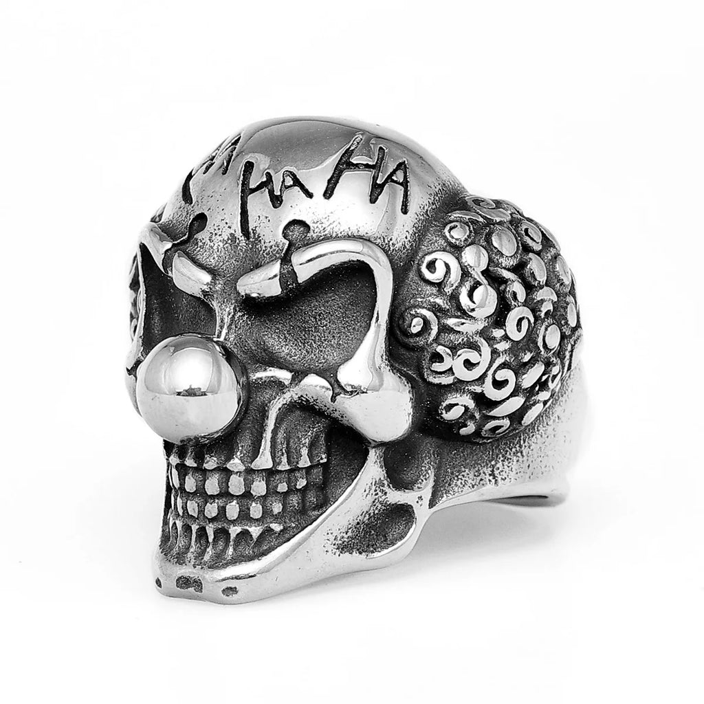 PENDRA Joker Skull Punk Ring